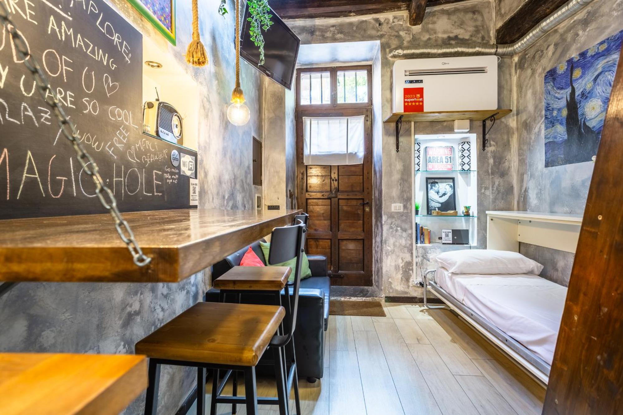 The Magic Hole Appartement Rome Buitenkant foto
